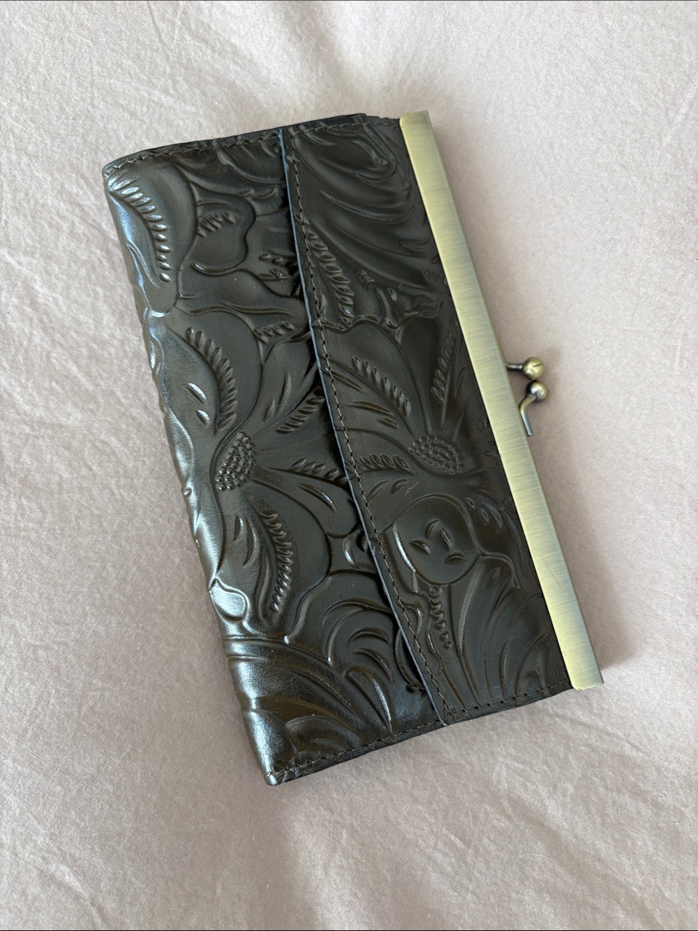 Patricia Nash Embossed Floral Wallet